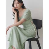 サイドレースアップカットワンピース | MERCURYDUO | 詳細画像2 