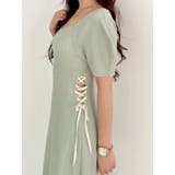 サイドレースアップカットワンピース | MERCURYDUO | 詳細画像20 