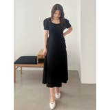 サイドレースアップカットワンピース | MERCURYDUO | 詳細画像22 