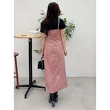 フェイクスエードアシメドレープキャミワンピース | MERCURYDUO | 詳細画像26 