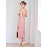 フェイクスエードアシメドレープキャミワンピース | MERCURYDUO | 詳細画像8 