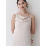 サテンキャミナローワンピース | MERCURYDUO | 詳細画像14 