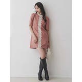 バイカラーレースミニワンピース | MERCURYDUO | 詳細画像10 