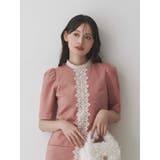 バイカラーレースミニワンピース | MERCURYDUO | 詳細画像12 