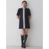 バイカラーレースミニワンピース | MERCURYDUO | 詳細画像20 