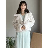 カットレースブロッキングフレアスリーブマーメイドワンピース | MERCURYDUO | 詳細画像18