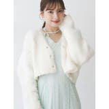 カットレースブロッキングフレアスリーブマーメイドワンピース | MERCURYDUO | 詳細画像9