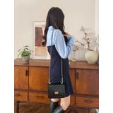 【WEB限定カラーあり】シャツレイヤード風ニットドッキングミニワンピース | MERCURYDUO | 詳細画像18 