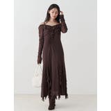 チュールラッフルヘムワンピース | MERCURYDUO | 詳細画像17 