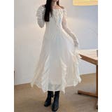 チュールラッフルヘムワンピース | MERCURYDUO | 詳細画像39 