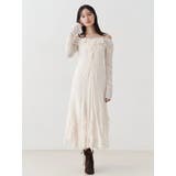 チュールラッフルヘムワンピース | MERCURYDUO | 詳細画像9 