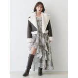 シャツドッキングコルセットアシメヘムワンピース | MERCURYDUO | 詳細画像15 