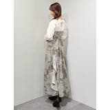 シャツドッキングコルセットアシメヘムワンピース | MERCURYDUO | 詳細画像3 