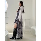 シャツドッキングコルセットアシメヘムワンピース | MERCURYDUO | 詳細画像30 