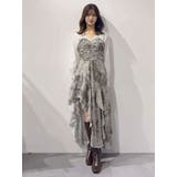 シャツドッキングコルセットアシメヘムワンピース | MERCURYDUO | 詳細画像34 