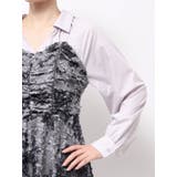 シャツドッキングコルセットアシメヘムワンピース | MERCURYDUO | 詳細画像41 