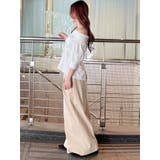 前後2WAYレースアップコルセットブラウス | MERCURYDUO | 詳細画像14 