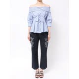 前後2WAYレースアップコルセットブラウス | MERCURYDUO | 詳細画像23 