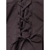 前後2WAYレースアップコルセットブラウス | MERCURYDUO | 詳細画像25 