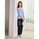 前後2WAYレースアップコルセットブラウス | MERCURYDUO | 詳細画像5 