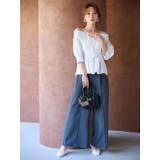 前後2WAYレースアップコルセットブラウス | MERCURYDUO | 詳細画像7 