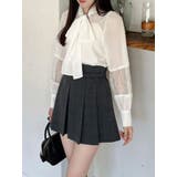 ポイントレースボウタイブラウス | MERCURYDUO | 詳細画像1 