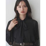 ポイントレースボウタイブラウス | MERCURYDUO | 詳細画像15 