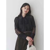 ポイントレースボウタイブラウス | MERCURYDUO | 詳細画像17 