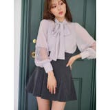 ポイントレースボウタイブラウス | MERCURYDUO | 詳細画像22 