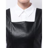 フェイクレザーコルッセットビスチェ | MERCURYDUO | 詳細画像10 