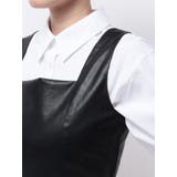 フェイクレザーコルッセットビスチェ | MERCURYDUO | 詳細画像11 