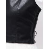 フェイクレザーコルッセットビスチェ | MERCURYDUO | 詳細画像12 