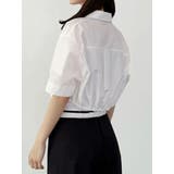 オフホワイト | ドロストヘムベアセットシャツ | MERCURYDUO