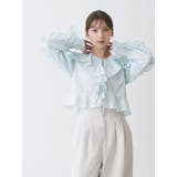 ラッフルブラウス | MERCURYDUO | 詳細画像8 