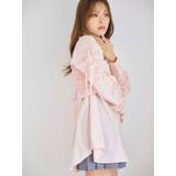 シャーリングZIPビスチェセットシャツ | MERCURYDUO | 詳細画像3 