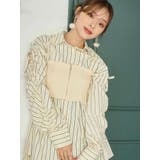 イエロー | シャーリングZIPビスチェセットシャツ | MERCURYDUO