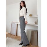 ウールライクセンタープレスワイドパンツ | MERCURYDUO | 詳細画像18 