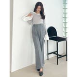 ウールライクセンタープレスワイドパンツ | MERCURYDUO | 詳細画像21 