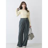 アシメタックワイドパンツ | MERCURYDUO | 詳細画像12 