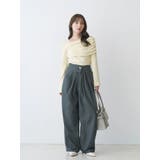 アシメタックワイドパンツ | MERCURYDUO | 詳細画像14 