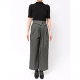 アシメタックワイドパンツ | MERCURYDUO | 詳細画像23 