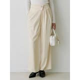 イエロー | アシメタックワイドパンツ | MERCURYDUO