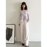 basicストレートパンツ | MERCURYDUO | 詳細画像3 