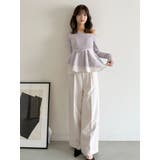 basicストレートパンツ | MERCURYDUO | 詳細画像4 