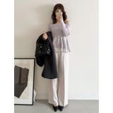 basicストレートパンツ | MERCURYDUO | 詳細画像8 