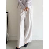 ベージュ | basicストレートパンツ | MERCURYDUO