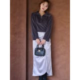 【WEB限定カラーあり】アシメタックナロースカート | MERCURYDUO | 詳細画像12 