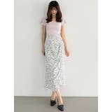 【WEB限定カラーあり】アシメタックナロースカート | MERCURYDUO | 詳細画像2 