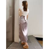 【WEB限定カラーあり】アシメタックナロースカート | MERCURYDUO | 詳細画像20 