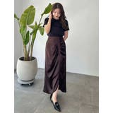 【WEB限定カラーあり】アシメタックナロースカート | MERCURYDUO | 詳細画像36 